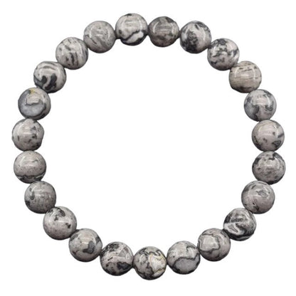 Grijze Jaspis Armband - MySpirituals
