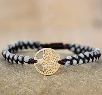 Bohemian Vriendschap Armband - Handgemaakt Groen Myspirituals