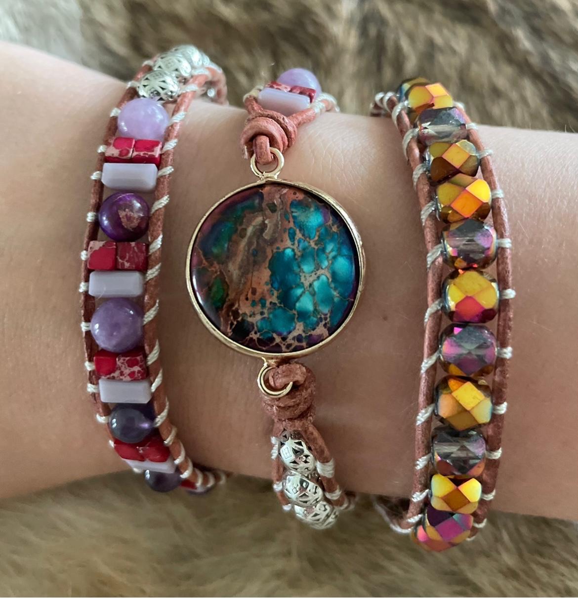 Tibetaanse Bohemian Wikkelarmband - MySpirituals