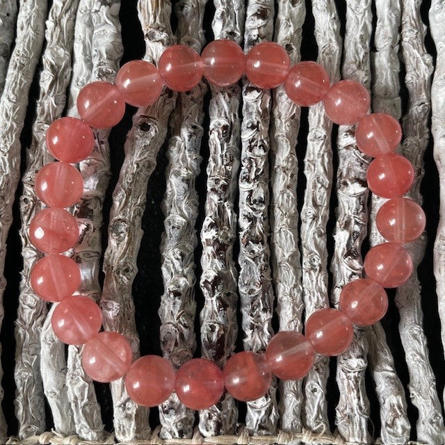 Watermeloen Toermalijn Armband