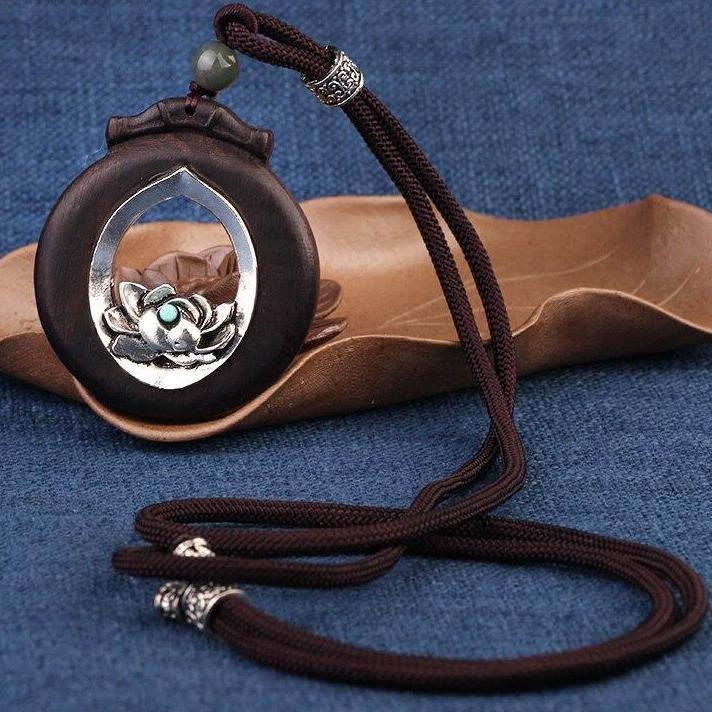 Sandelhout Onsterfelijkheid Lotus Ketting Myspirituals
